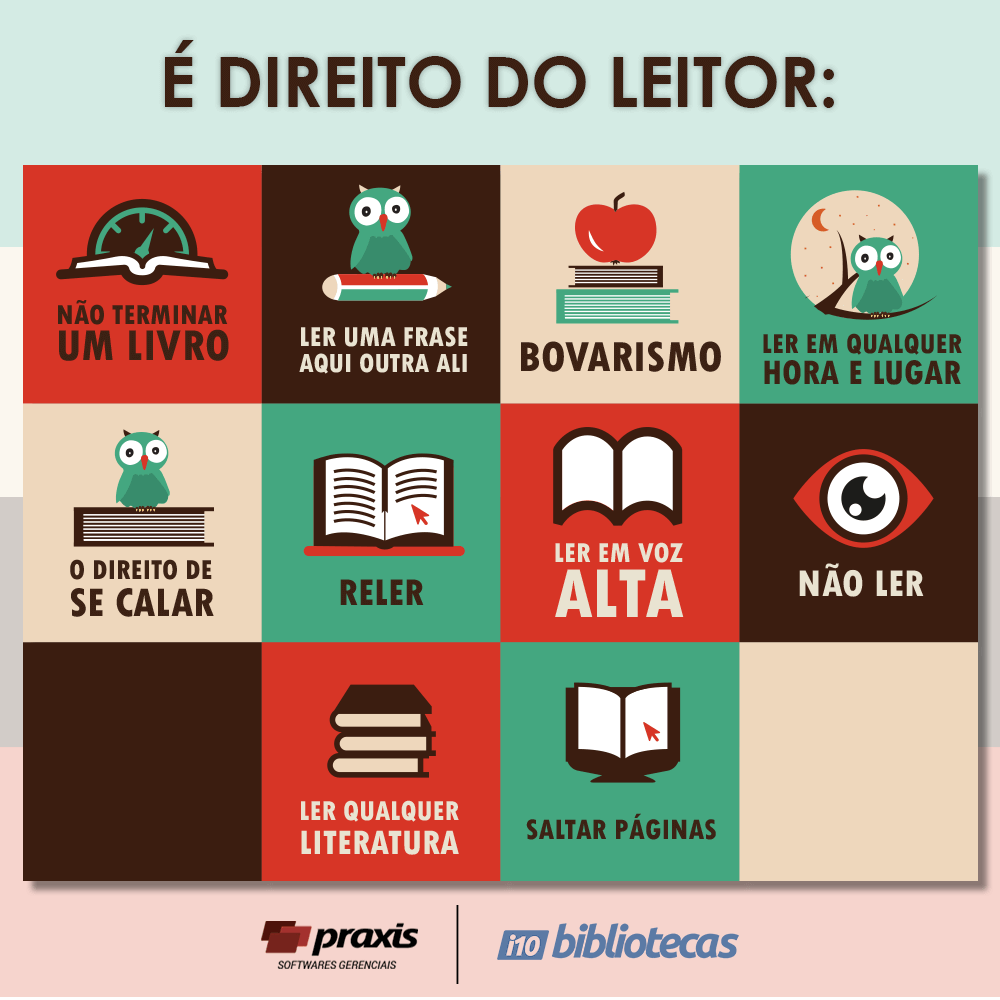 Direitos imprescritíveis do leitor – Daniel Penac