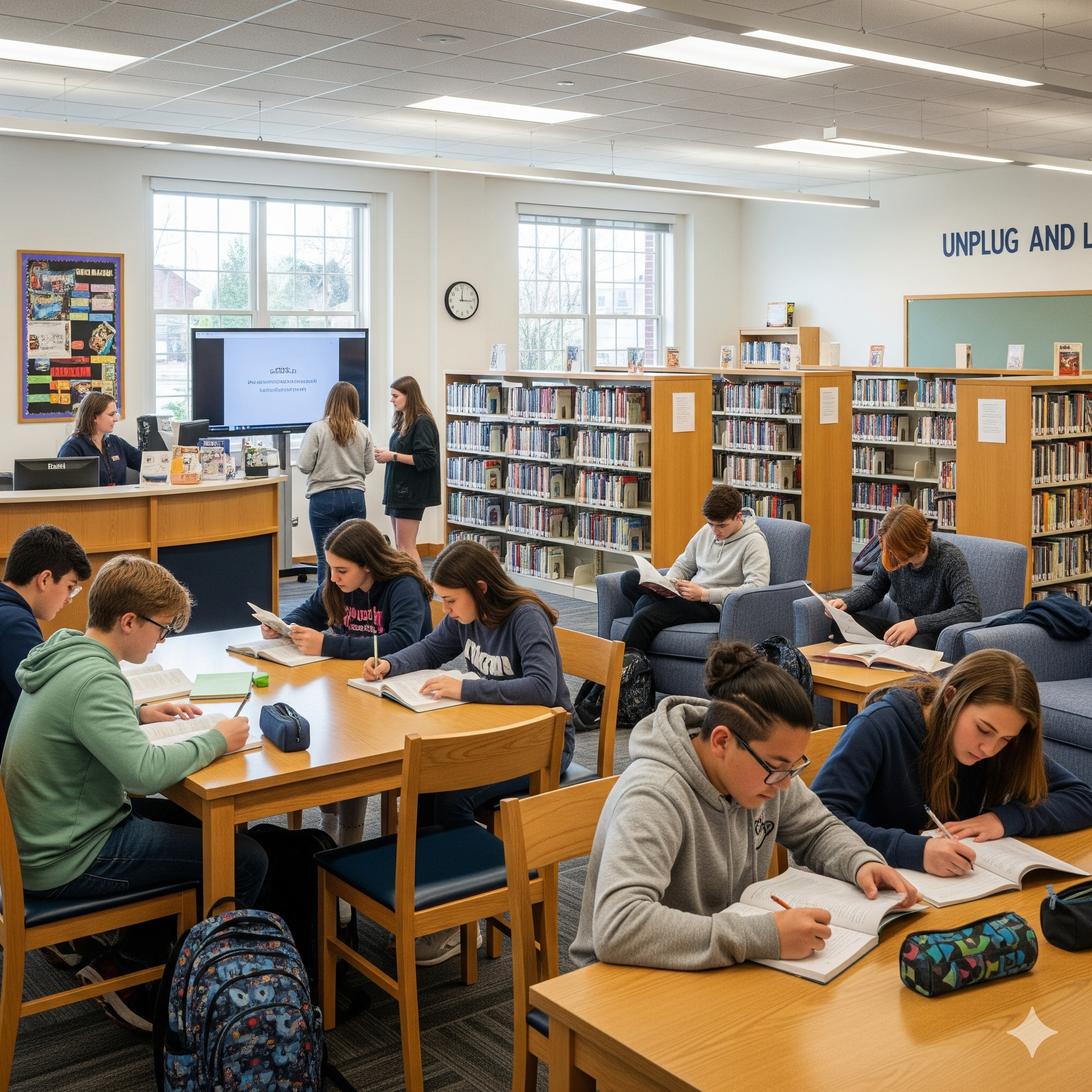 Celulares Desligados, Mentes Ativadas: A Hora e a Vez da Biblioteca Escolar Liderar a Aprendizagem